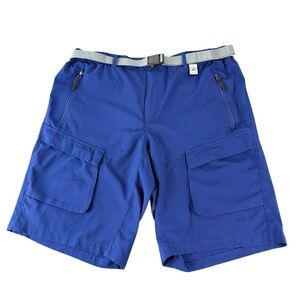 Mapamyumco Men’s Large Performance Shorts Quick Dry Hiking Cargo 6 Pockets 172